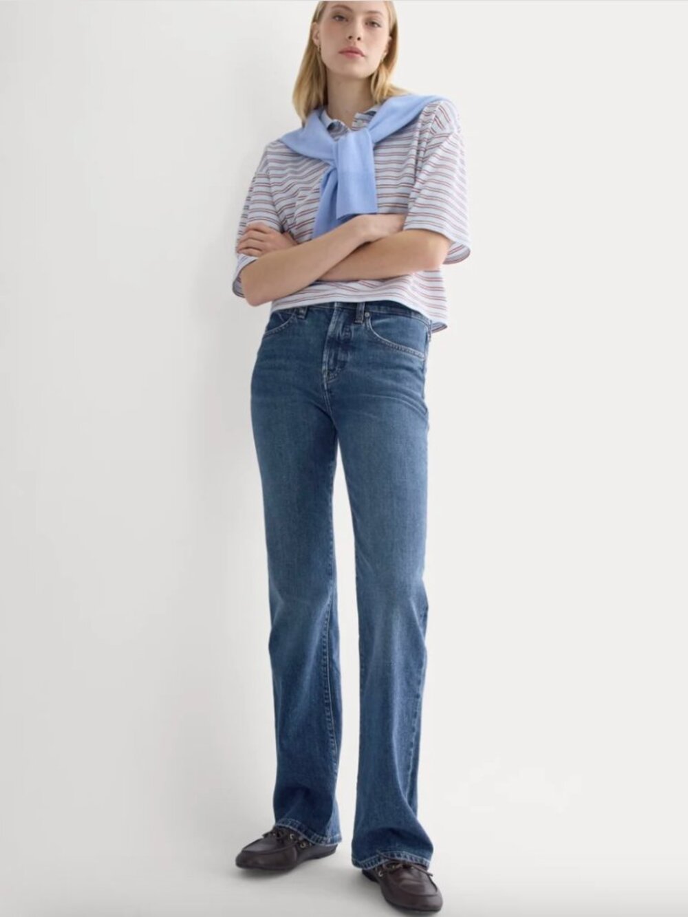 Everlane High-Rise Slim Bootcut Jean - NWT Size 25